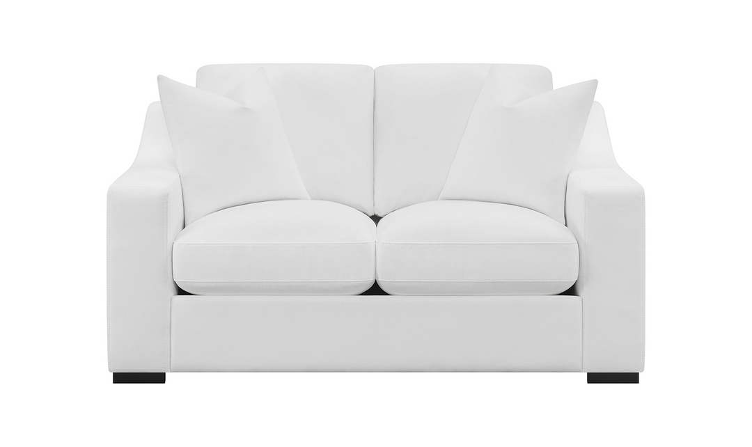 Ashlyn Loveseat in White