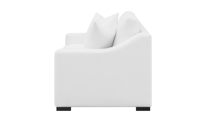 Ashlyn Loveseat in White