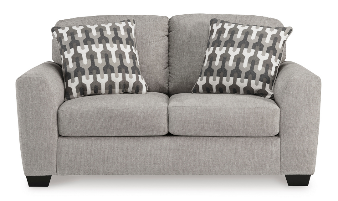 Ashley Avenal Park 2-Seater Fabric Loveseat With Box Cushions- Jennifer Furniture