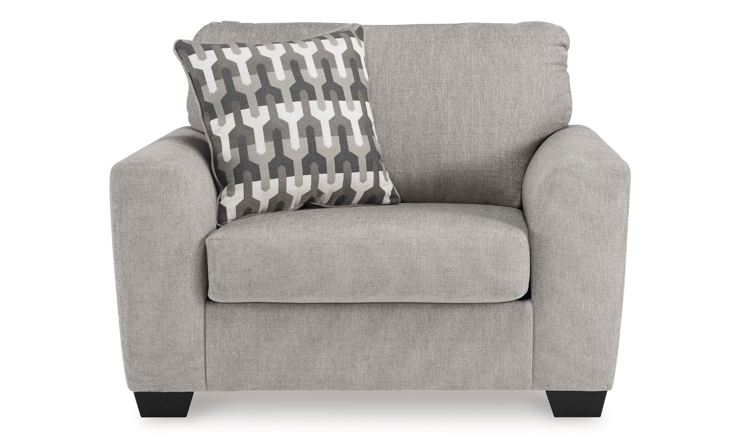 Modern Heritage Avenal Park Flannel Fabric Living Room Set (2 Pcs / 3 Pcs)