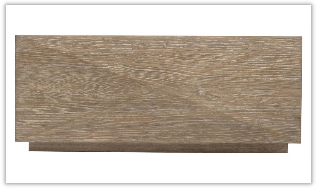 Aventura Square Wooden Cocktail Table in Gris Finish