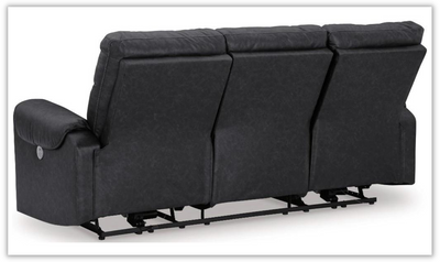 Axtellton Leather Power Reclining Sofa
