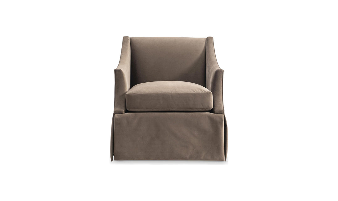 Bernhardt Clayton Fabric Swivel Chair