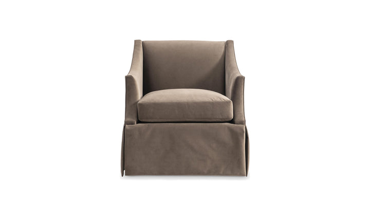 Bernhardt Clayton Fabric Swivel Chair