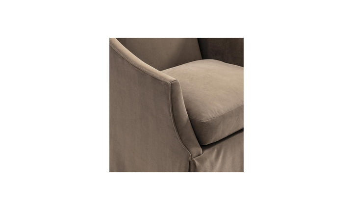Bernhardt Clayton Fabric Swivel Chair