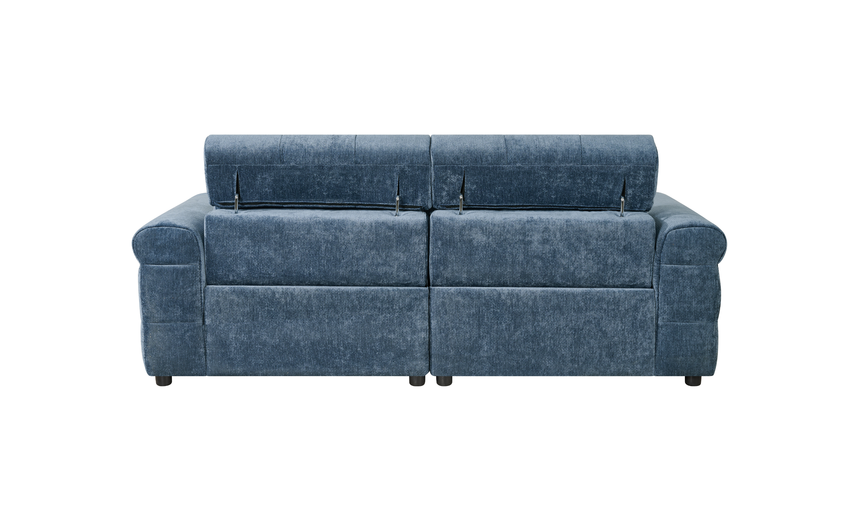 Klaussner Soffio Fabric Navy Blue Living Room 3pc Set