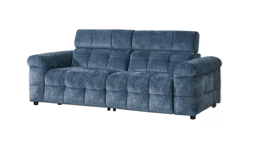 Klaussner Soffio Fabric Navy Blue Living Room Set