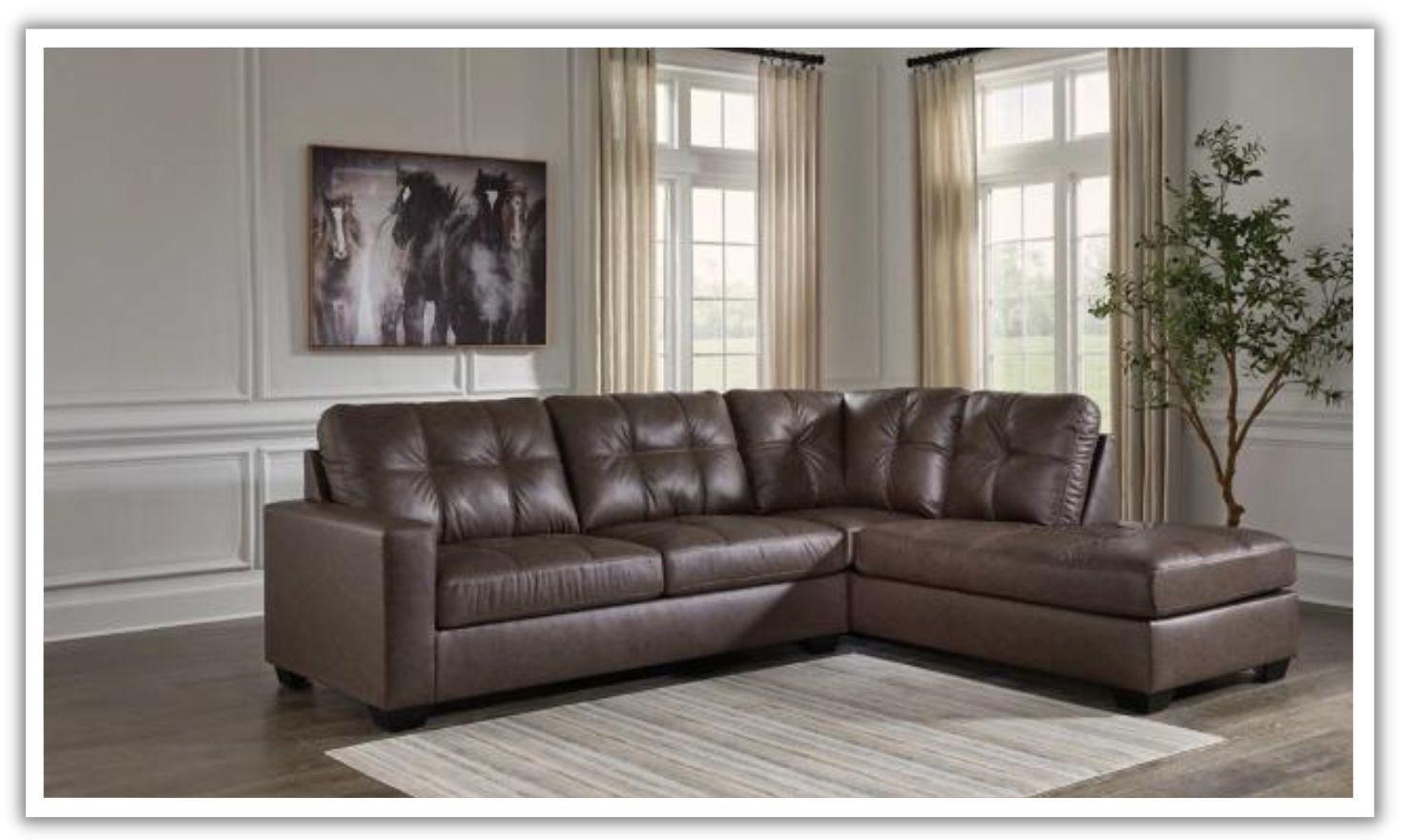Modern Heritage Barlin Mills 2-Piece Sectional with Chaise
