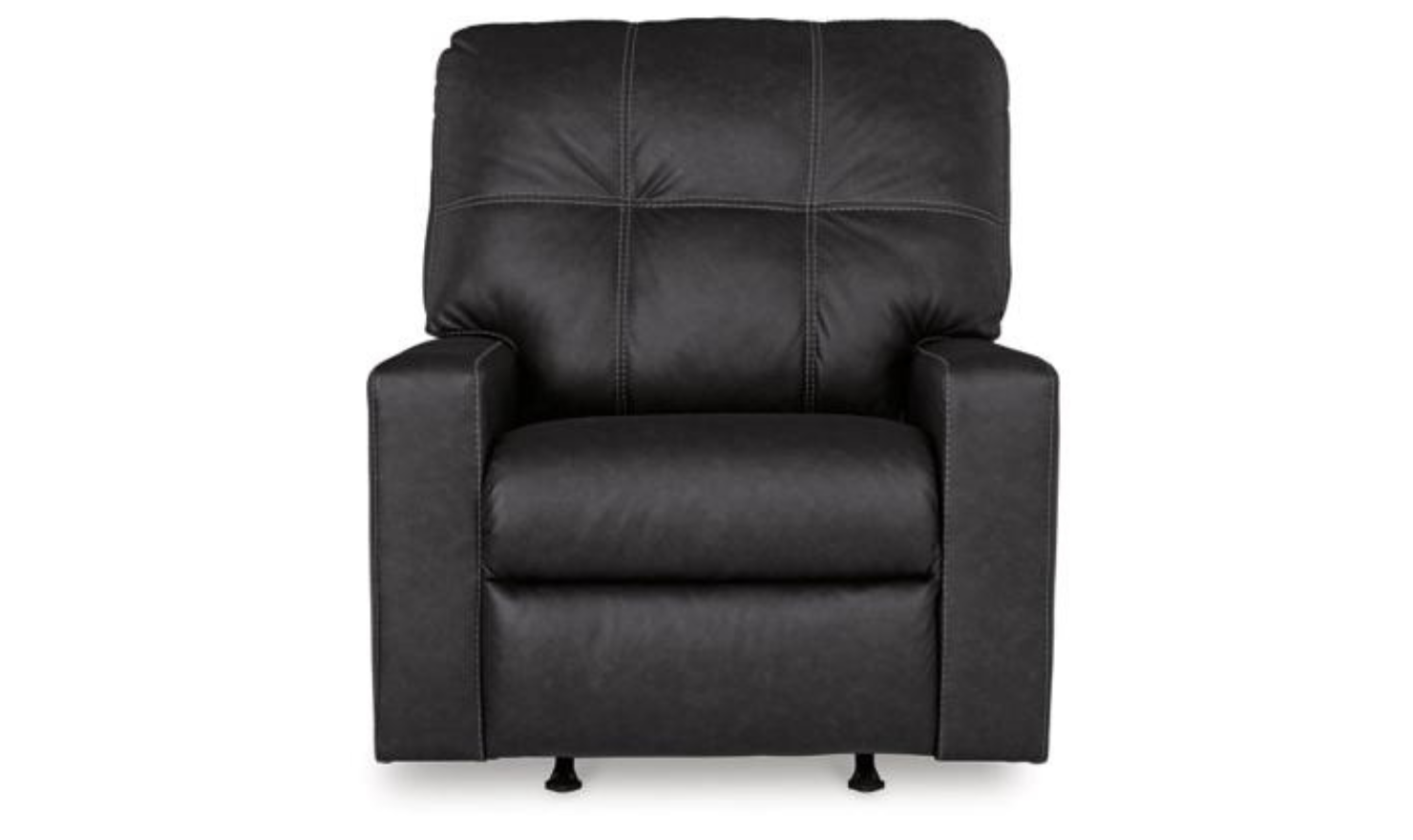 Barlin Mills Leather Pull Tab Gentle rocking Recliner Chair