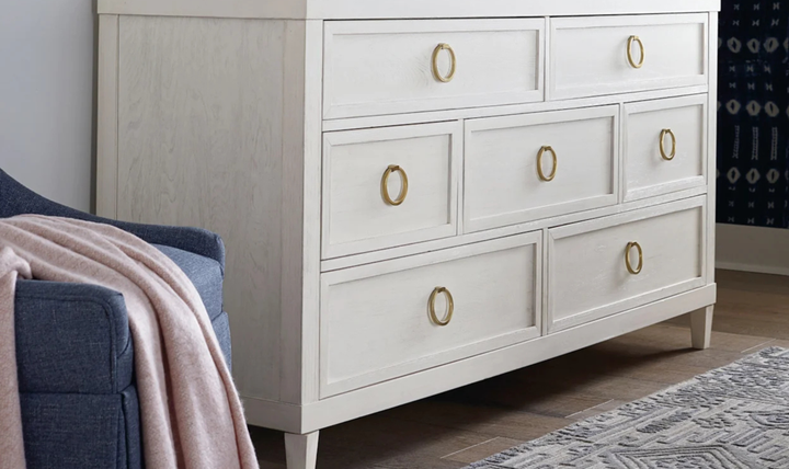 Bassett Ventura Transitional Dresser with Cedar-Lined Drawer Dresser-jennifer furniture