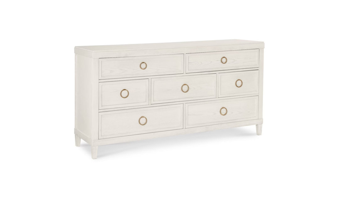 Bassett Ventura Transitional Dresser with Cedar-Lined Drawer Dresser-jennifer furniture