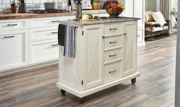Bay Lodge Kitchen Cart 18 by homestyles - Jennifer Furniture
