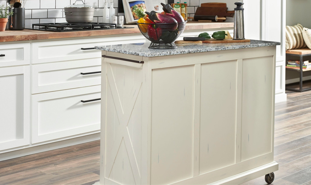 Bay Lodge Kitchen Cart 18 by homestyles - Jennifer Furniture