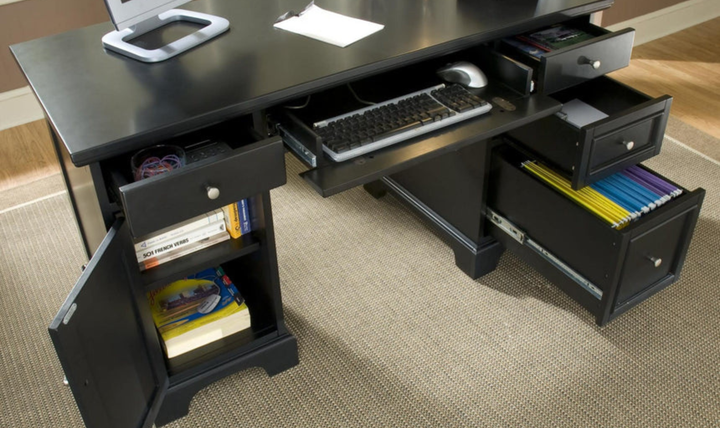 Bedford Pedestal Desk by homestyles-jennifer furniture