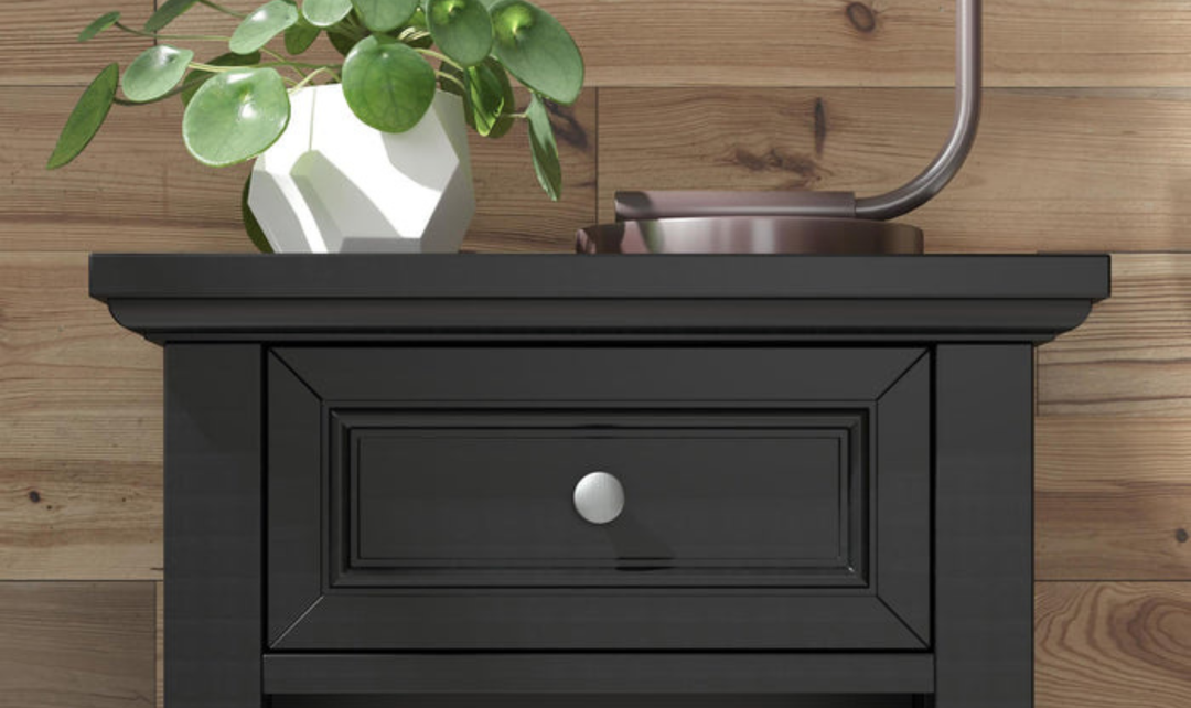 Bedford Queen Headboard, Two Nightstands and Chest by homestyles-jennifer furniture