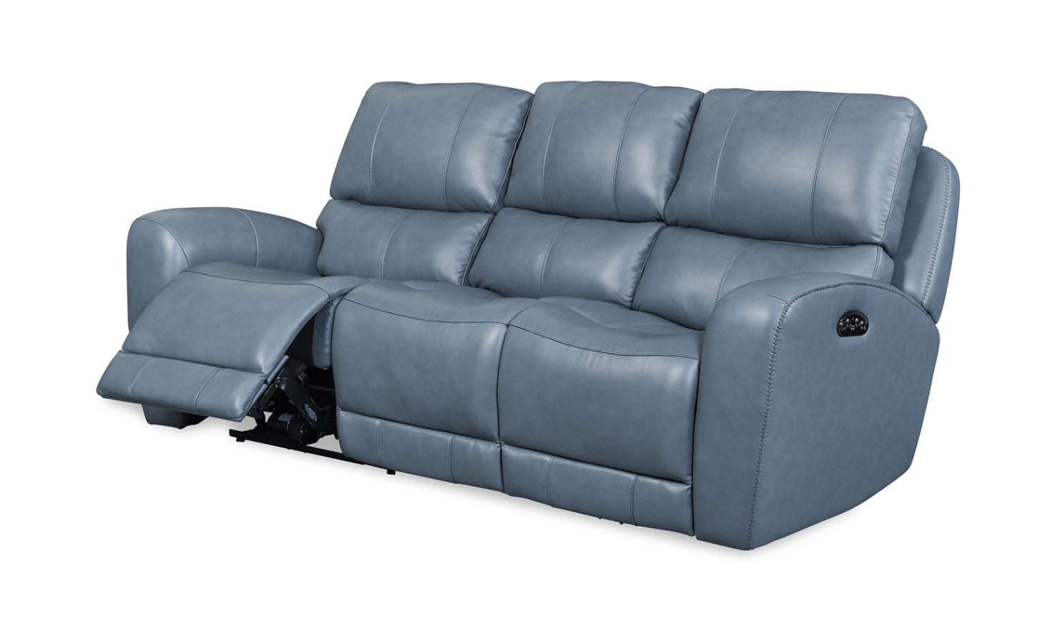 Bel Air 3- Seater Leather Power Reclining Sofa With USB Port