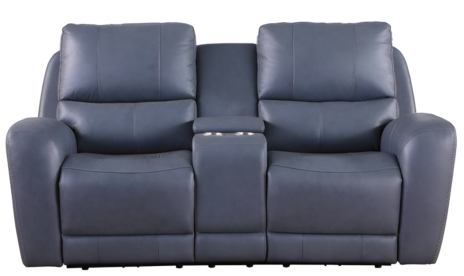 Bel Air Power Reclining Lay-Flat Loveseat + Power Headrest-jennifer furniture