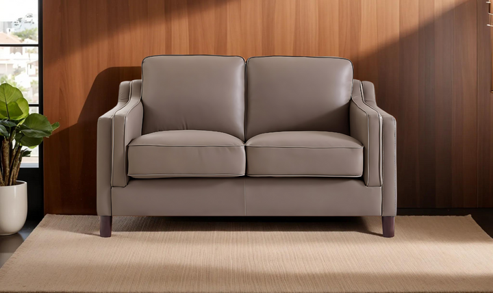 Bella Leather 2-Seater Loveseat-Jennifer Furniture
