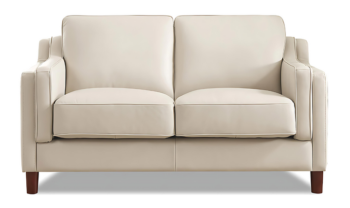 Bella Leather 2-Seater Loveseat-Jennifer Furniture