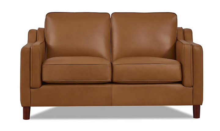 Bella Leather 2-Seater Loveseat-Jennifer Furniture