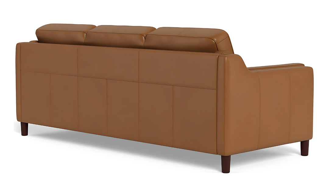 Bella Leather 3-Seater Sofa-Jennifer Furniture