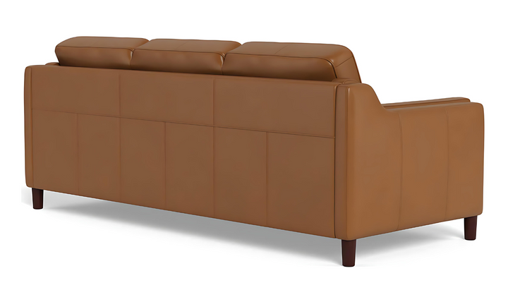 Bella Leather 3-Seater Sofa-Jennifer Furniture