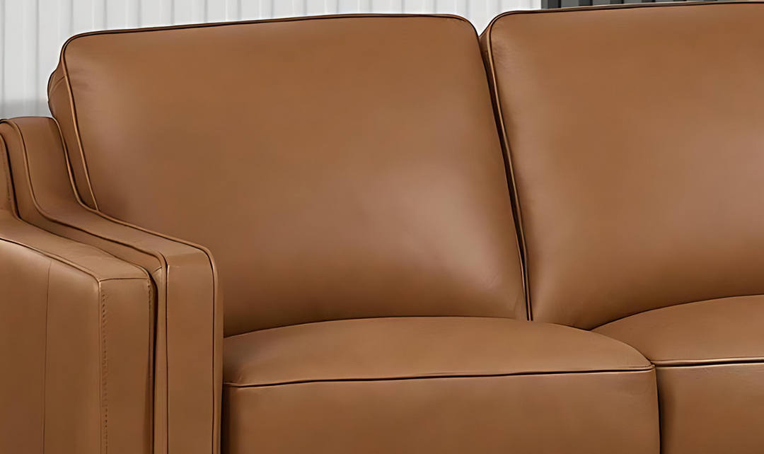 Bella Leather 3-Seater Sofa-Jennifer Furniture