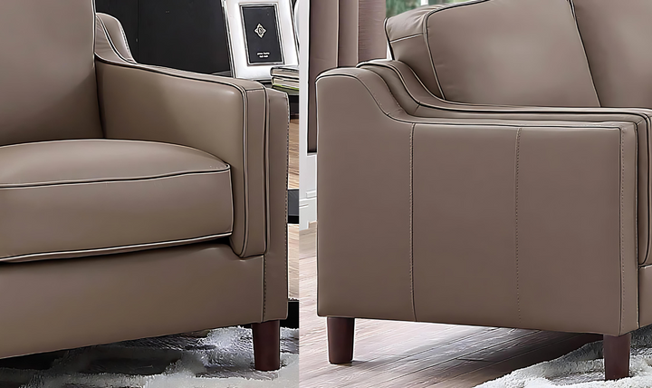 Bella Leather 3-Seater Sofa-Jennifer Furniture
