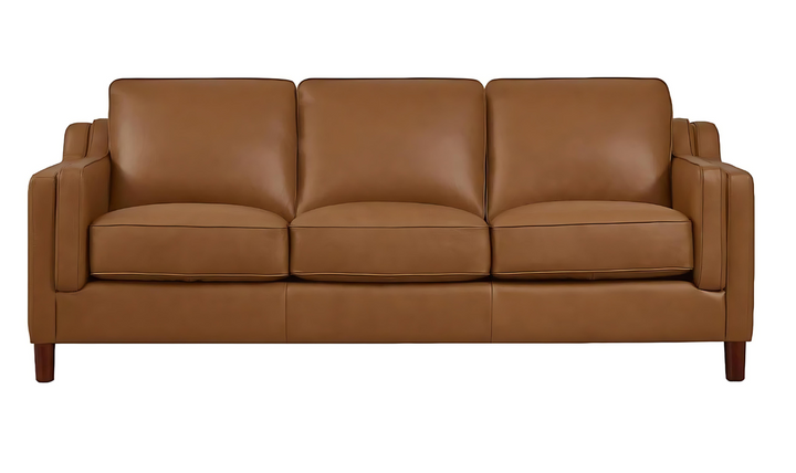 Bella Leather 3-Seater Sofa-Jennifer Furniture