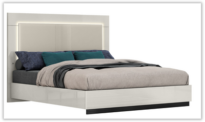 Bella Premium White Wooden Bedroom Set with Storage