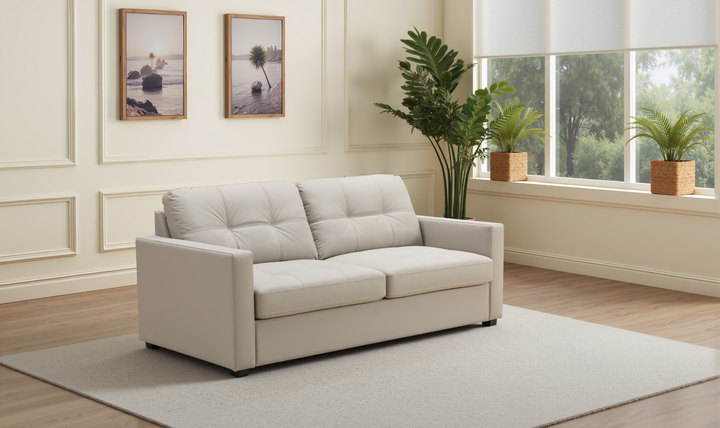 Bellini Queen Leather Sleeper Sofa