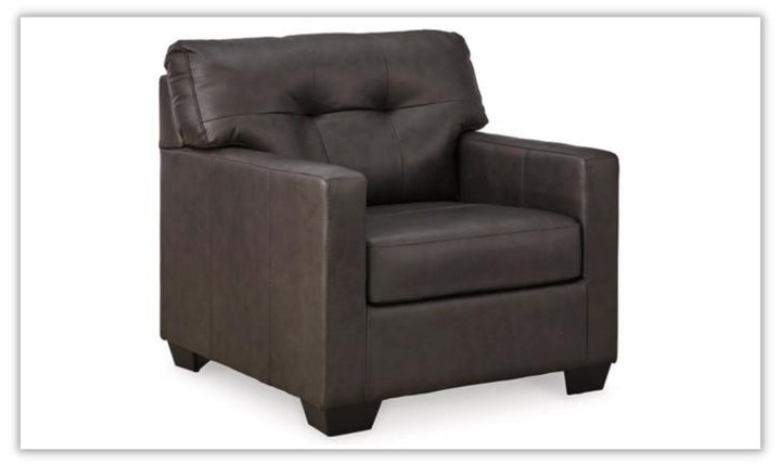 Belziani Oversized Leather Chair