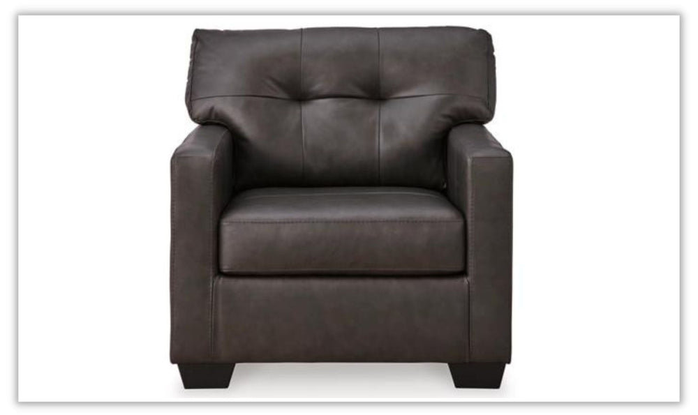 Belziani Oversized Leather Chair