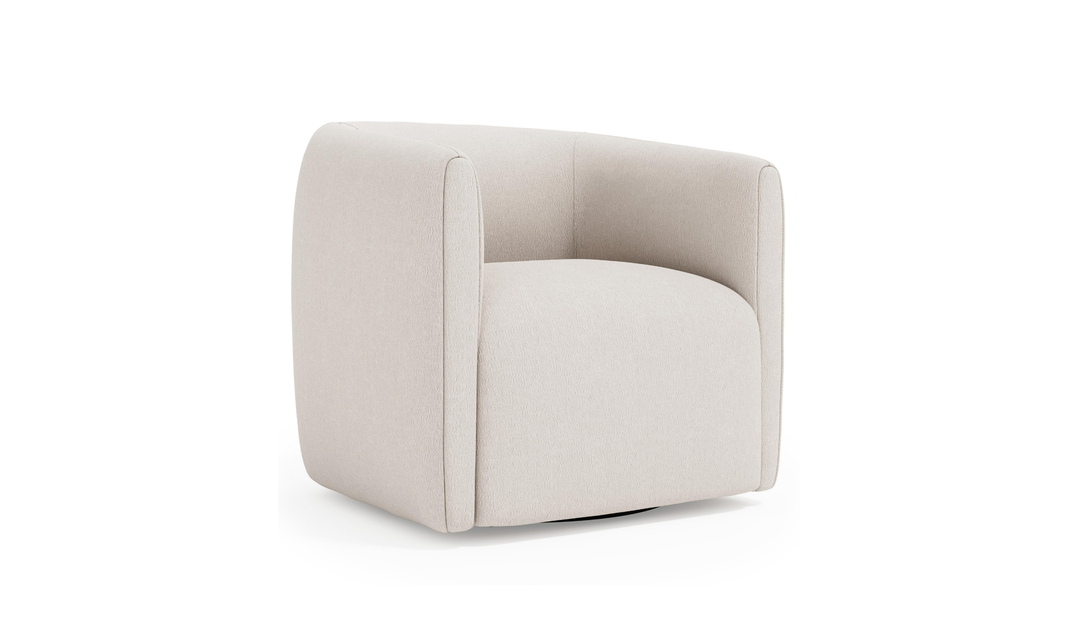 Bernhardt Aline Fabric Swivel Chair-Jennifer