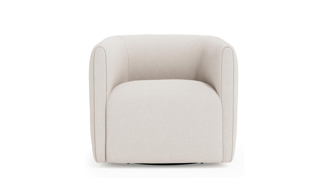 Bernhardt Aline Fabric Swivel Chair-Jennifer