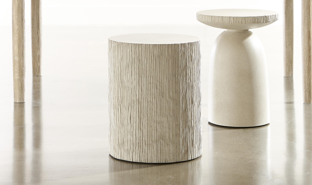 Bernhardt Antibes Cylindrical Drum Accent Table- Jennifer Furniture