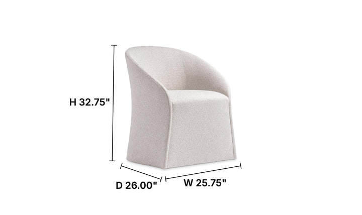 Bernhardt Antibes Fabric Arm Chair-Jennifer Furniture