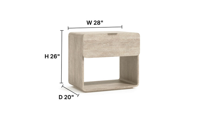 Bernhardt Antibes Nightstand-Jennifer Furniture