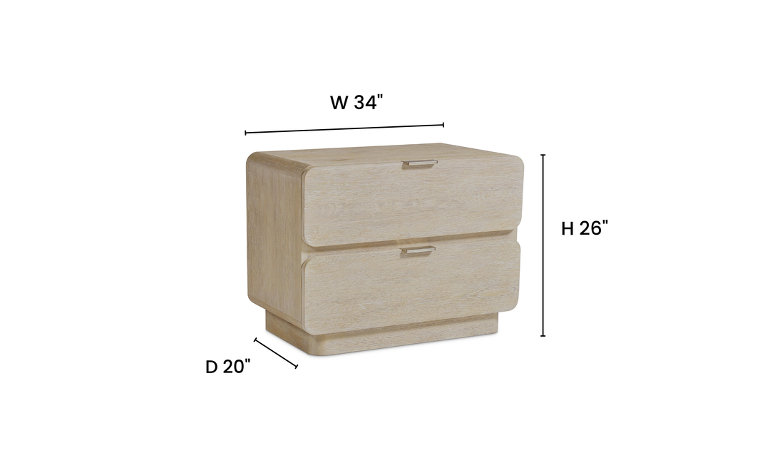 Bernhardt Antibes Nightstand - Jennifer Furniture