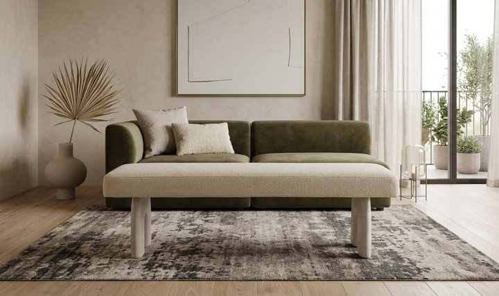 Bernhardt Antibes Upholstered Bench-Jennifer Furniture 