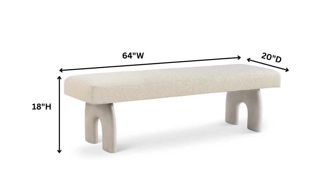 Bernhardt Antibes Upholstered Bench-Jennifer Furniture 