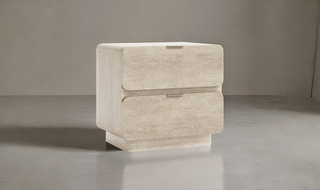 Bernhardt Antibes Wooden Nightstand With Two Drawers-Jennifer Furniture