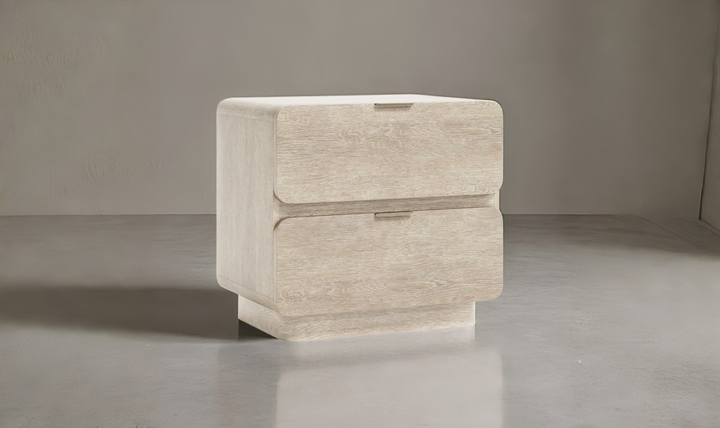 Bernhardt Antibes Wooden Nightstand With Two Drawers-Jennifer Furniture