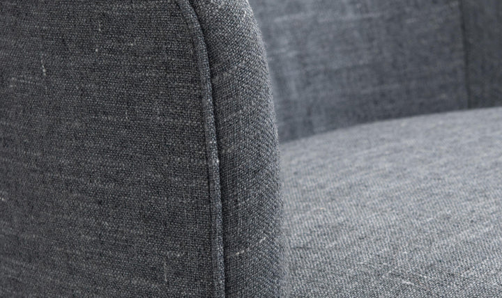 Bernhardt Astrid Modern Fabric Swivel Chair-Jennifer Furniture