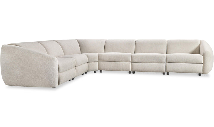 Bernhardt Avignon Fabric Motion Sectional Sofa With Power Headrest-Jennifer