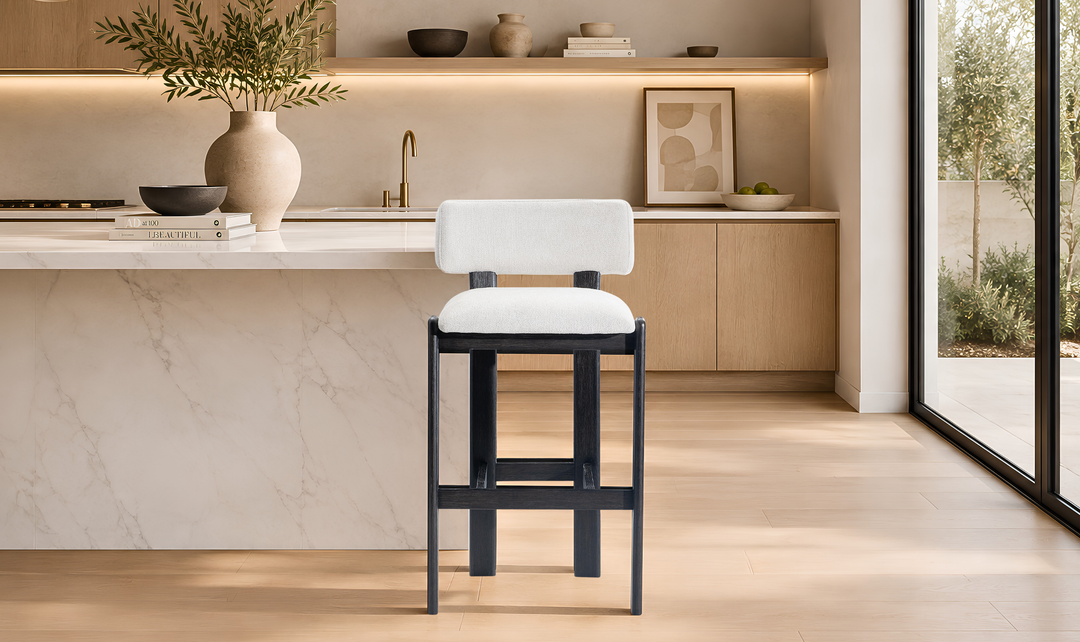 Bernhardt Baxter Wooden Bar Stool-Jennifer Furniture