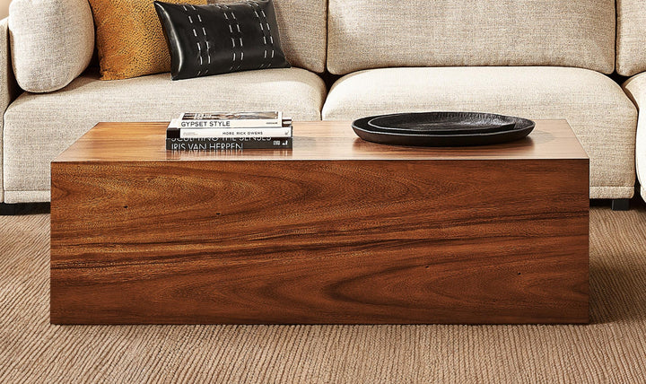 Bernhardt Brasea Rectangle Cocktail Table-Jennifer Furniture 