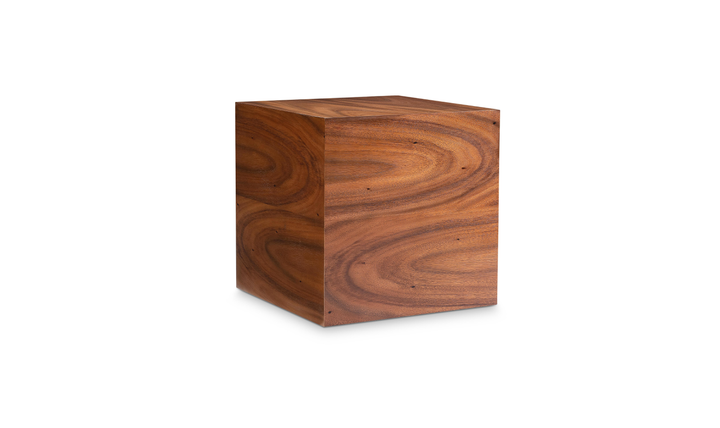 Bernhardt Brasea Wooden Square Side Table-Jennifer Furniture