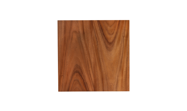 Bernhardt Brasea Wooden Square Side Table-Jennifer Furniture