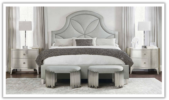 Bernhardt Calista King Bedroom Set with Five Wood Slat Support System-Jennifer Furniture